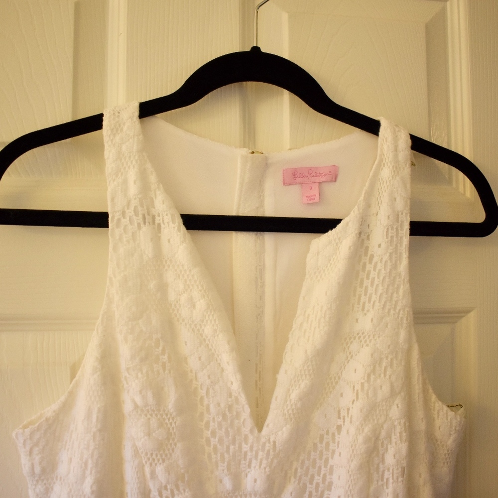 Lilly Pulitzer White Dress
